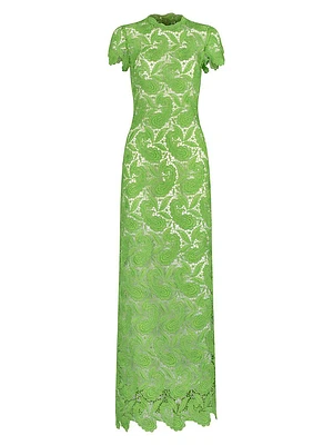 Roxanna Lace Column Gown