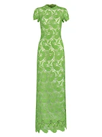 Roxanna Lace Column Gown