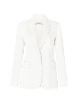 Rebeca Hammered Satin Jacket