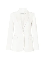Rebeca Hammered Satin Jacket