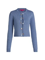 Nora Lite Cotton Crewneck Cardigan