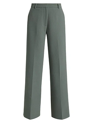 Pebble Straight-Leg Pants