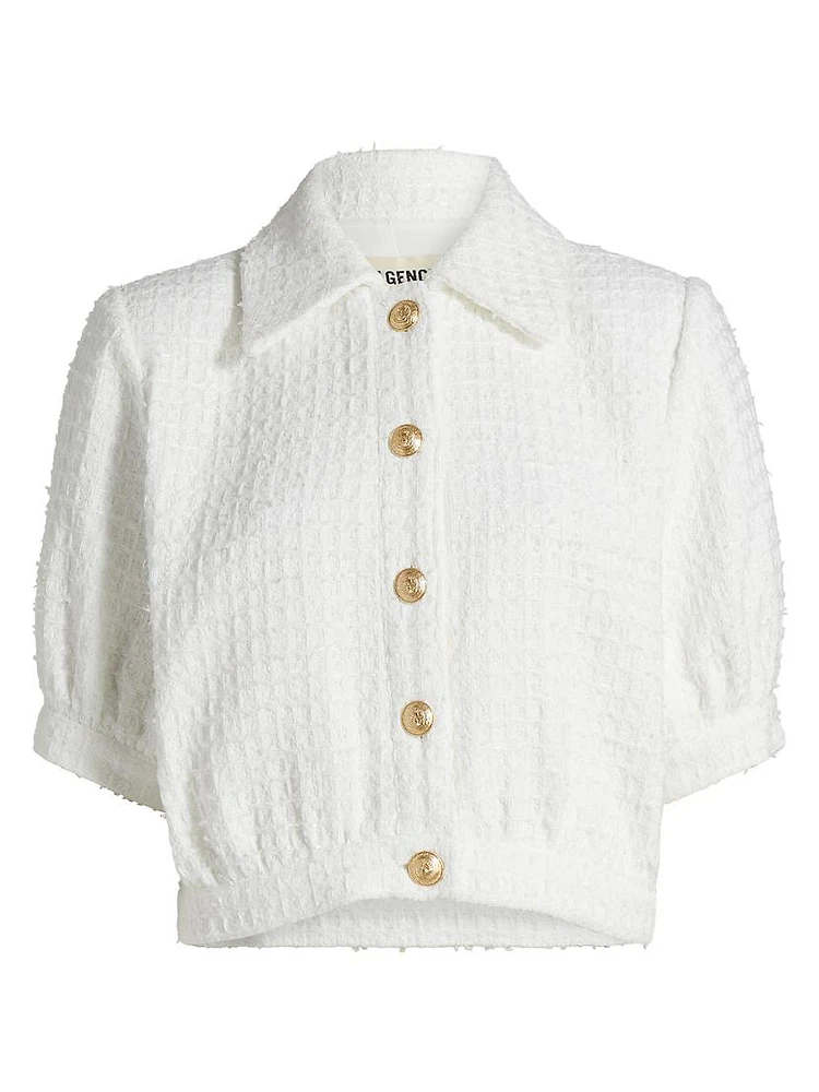 Cove Crop Short-Sleeve Jacket