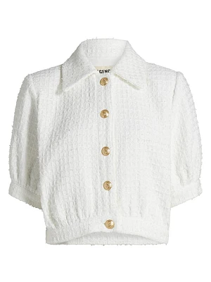 Cove Crop Short-Sleeve Jacket