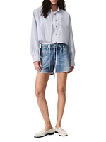 Georgie Striped Poplin Shirt
