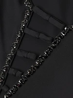 Adia Silk Cape Blouse