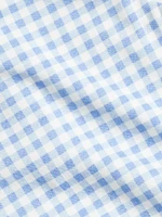 Baby Girl's Gingham Peplum Top & Bloomers Set