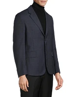 Wool Two-Button Jacket