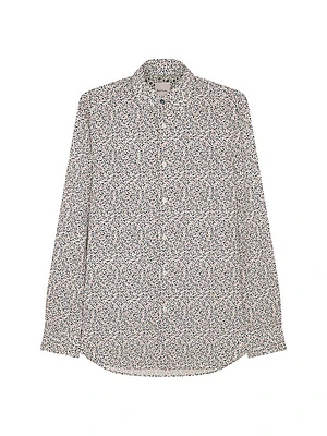 Printed Tailored-Fit Shirt