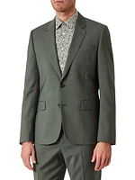 Soho-Fit Wool Two-Button Suit