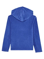 Terry Cotton-Nylon Hoodie