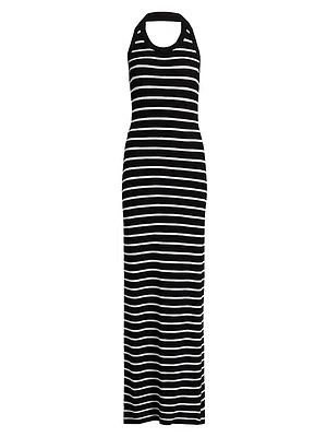 Meryl Halterneck Maxi Dress