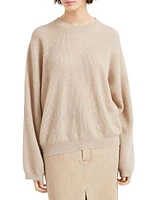 Alpaca and Cotton English Rib Sweater