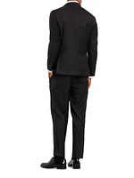 Tuxedo with Peak Lapel Jacket and Pleated Trousers
