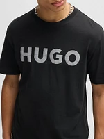 Cotton-Jersey T-Shirt with Logo Print