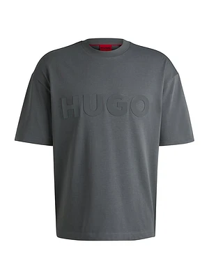 Cotton-Jersey T-Shirt with Tonal Logo