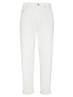 Garment Dyed Iconic Fit Five Pocket Jeans