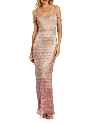 Evening Beaded Body-Con Gown