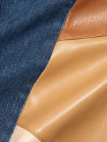 Patchwork Flare Jeans