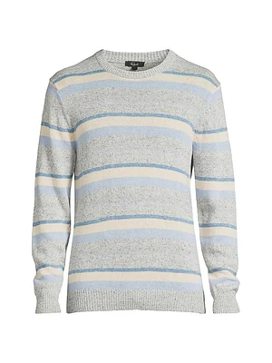 Olsen Striped Crewneck Sweater