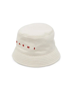 Logo-Embroidered Bucket Hat