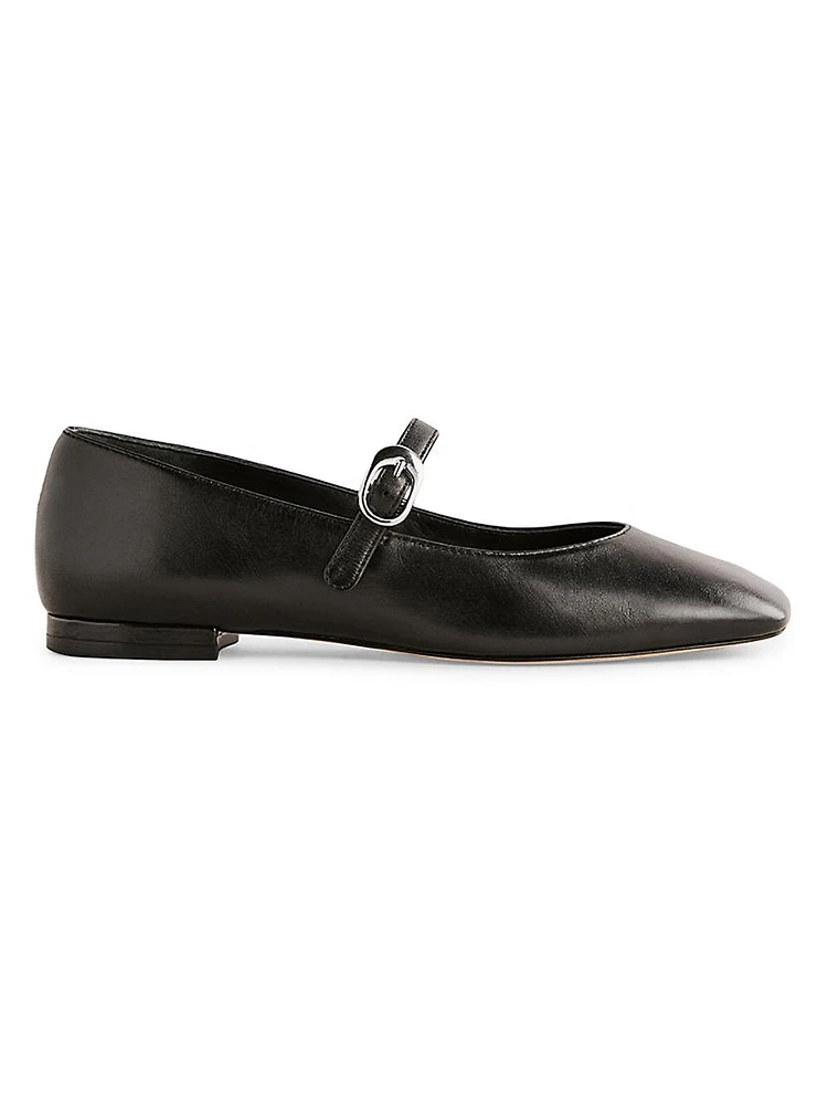 Melissa Leather Mary Jane Flats