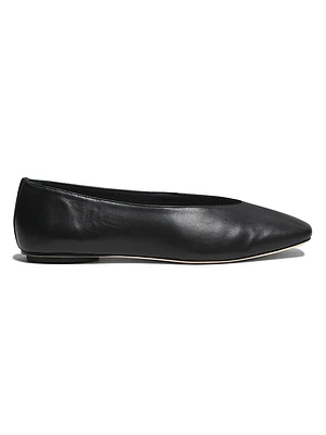 Prudence Leather Ballet Flats