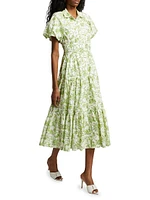 Ivy Paisley Shirtdress