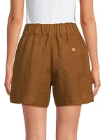 Linen Pull-On Shorts