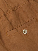 Linen Pull-On Shorts