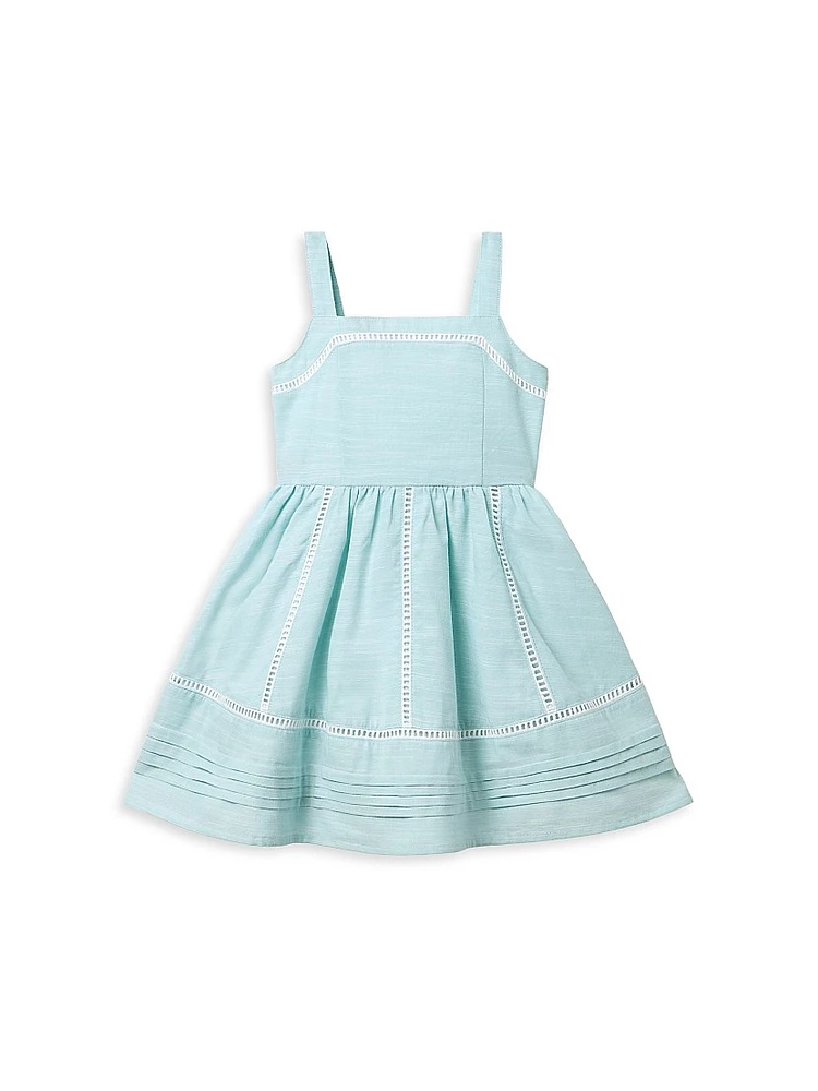 Baby Girl's, Little Girl's & Pintuck Trim Dress