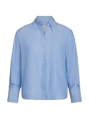 J.D. Oxford Cotton Button-Front Shirt