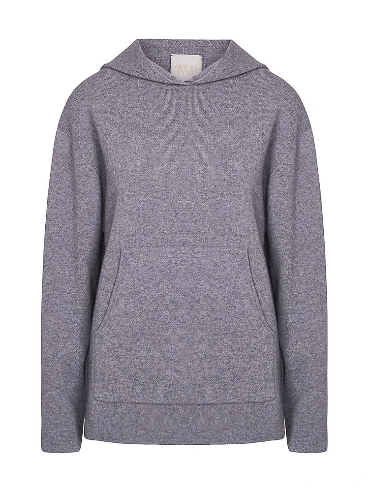 Knit Cashmere Hoodie