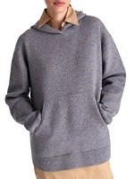 Knit Cashmere Hoodie
