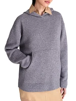 Knit Cashmere Hoodie