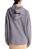 Knit Cashmere Hoodie