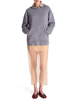 Knit Cashmere Hoodie