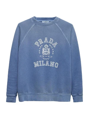 Cotton Crewneck Sweatshirt