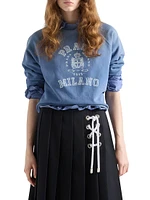 Cotton Crewneck Sweatshirt