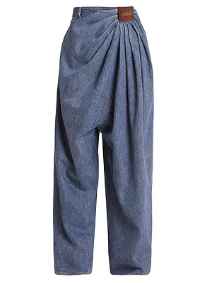 Draped Oversized Pants