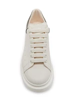 Leather Low-Top Sneakers