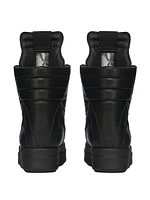 Mega Geobasket Leather High-Top Sneakers
