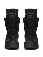 Mega Geobasket Leather High-Top Sneakers