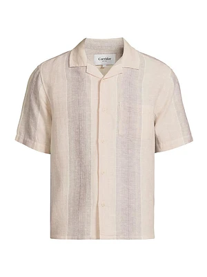 Resonance Sunset Stripe Camp Shirt
