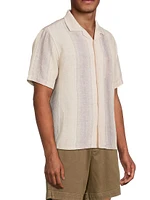 Resonance Sunset Stripe Camp Shirt