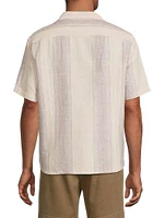 Resonance Sunset Stripe Camp Shirt