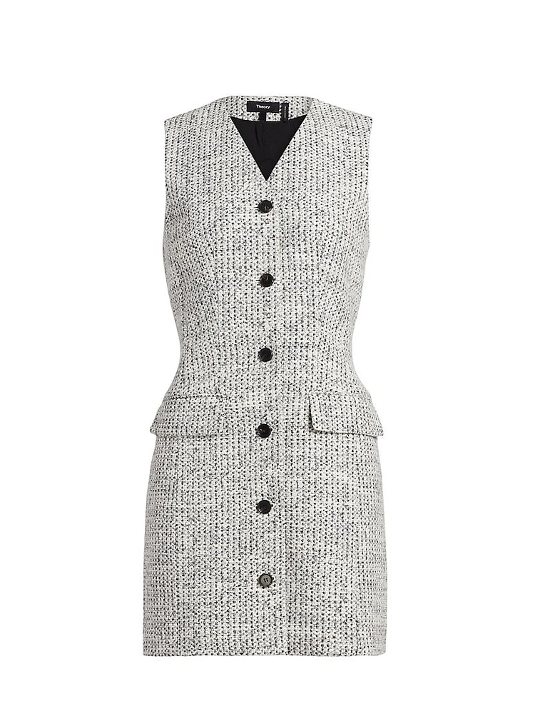Tweed Blazer Minidress