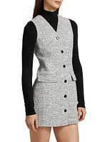 Tweed Blazer Minidress