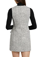 Tweed Blazer Minidress
