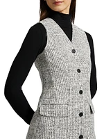 Tweed Blazer Minidress